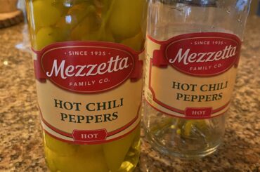 Who else chooses spicy peppers for a fridge snack vs a slice of cheese?