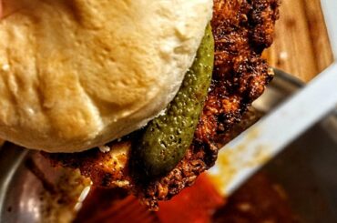 It's a Nashville Hot New Years Eve. Chicken n Biscuit