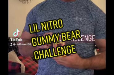 Lil nitro gummy bear challenge