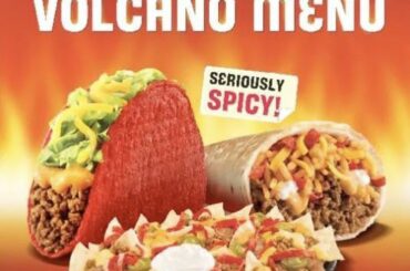 Volcano foods from Taco Bell . The lava sauce was the perfect balance of heat and flavor . I used to put lava sauce on so many other Taco Bell foods . They even complimented chick fil a nuggets so perfectly.
