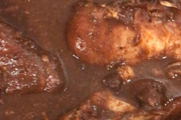 The [homemade] Chicken Mole is ready to be shred now!