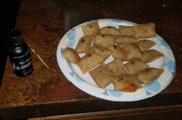 The End Flatline with some pizza bites. Hoping this will give them a kick. I'll update this after eating.