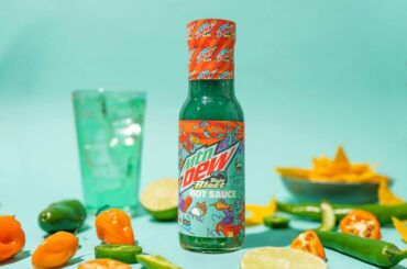 Mountain Dew Baja Blast Hot Sauce