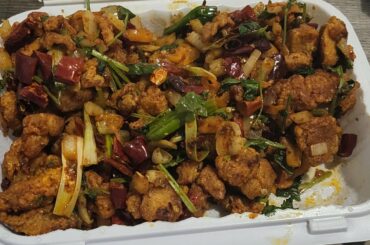 Extra extra spicy shan city chicken