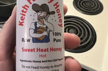 Found a local hot honey.