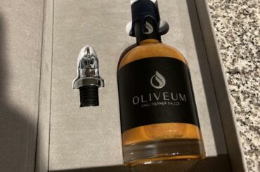 Just got my Oliveum Pepper Sauce... it's beautiful to say the least.