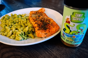 Picked this gem up at a local market night. Camp Scoville called themselves the seasoning for hot sauce lovers. Thought I should share the love. They have a few other flavors, but this one has Hatch, Habanero, Cilantro and Lime. Others included Ghost Peppers and Carolina Reapers.