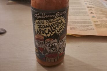 My new bottle of hot sauce