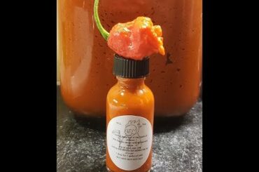 CAROLINA REAPER Pure Fire Hot Sauce homemade Review