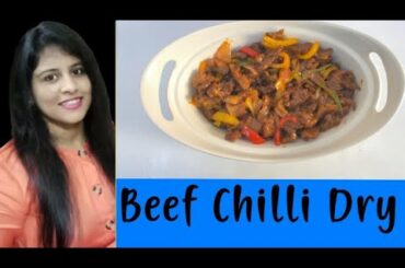 Beef Chilli Dry/Easy Beef Chilli Recipe by Cook With Philu #beef#food#youtuber#viral#trending#yummy