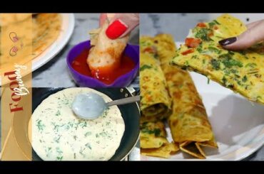 Best 2 Breakfast Recipes | Quick & Easy breakfast paratha | Garlic chili & egg paratha Recipes #yt
