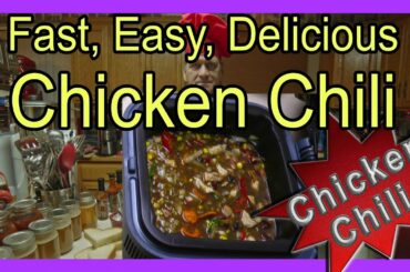 Fast, Easy, Delicious Mixed Bean Chicken Chili in a Ninja Speedi  - Ready in less than  60 minutes!