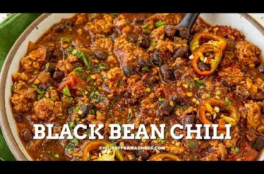 You HAVE to Try this Black Bean Chili