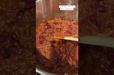 My chili recipe