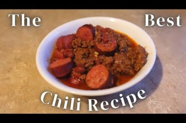 The Best Homemade Chili Recipe | Housewife Made