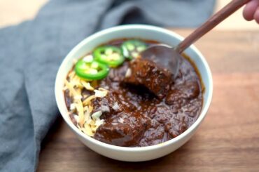 Texas Chili Recipe - No Beans Chili