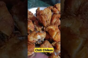 Homemade Chili Chiken recipe||Chili Chiken#viral#shorts#youtubeshorts#foodvlog#foodie#chilichicken