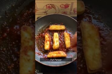 #shorts Korean Chilli Paneer #easyrecipe #ashortaday