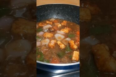 #shorts chili paneer recipe ||paneer chilli