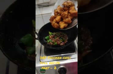 Dry chicken chili only in 5mintues  full gravy chill recipe#shorts #drychillichicken #youtubeshorts