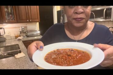 Grandma Vickie’s Chili