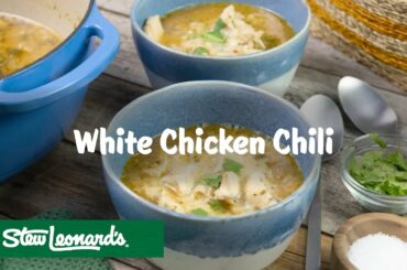 White Chicken Chili | Game Day Recipe