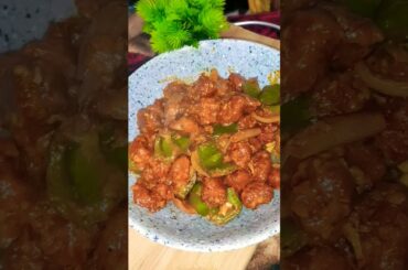 Soyabean Chili recipe #shorts #short #shortsvideo #youtubeshorts #youtube