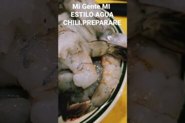 MY PEOPLE WILL PREPARE AGUA CHILI RECIPE MEXICAN DISH...PLATO MEXICANO