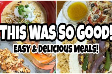 BEST EVER CREAMY CHICKEN CHILI | A Weekend of Easy and Delicious Meals | Day in the Life Vlog