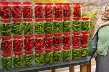 RED & GREEN CHILLI PICKLE | Indian Pickle Recipe  | Achar making |