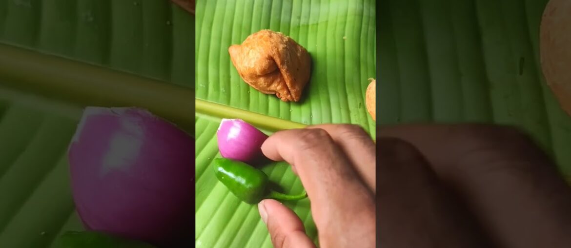 Street food, chingra, onion, chili's, malai, Recipe
