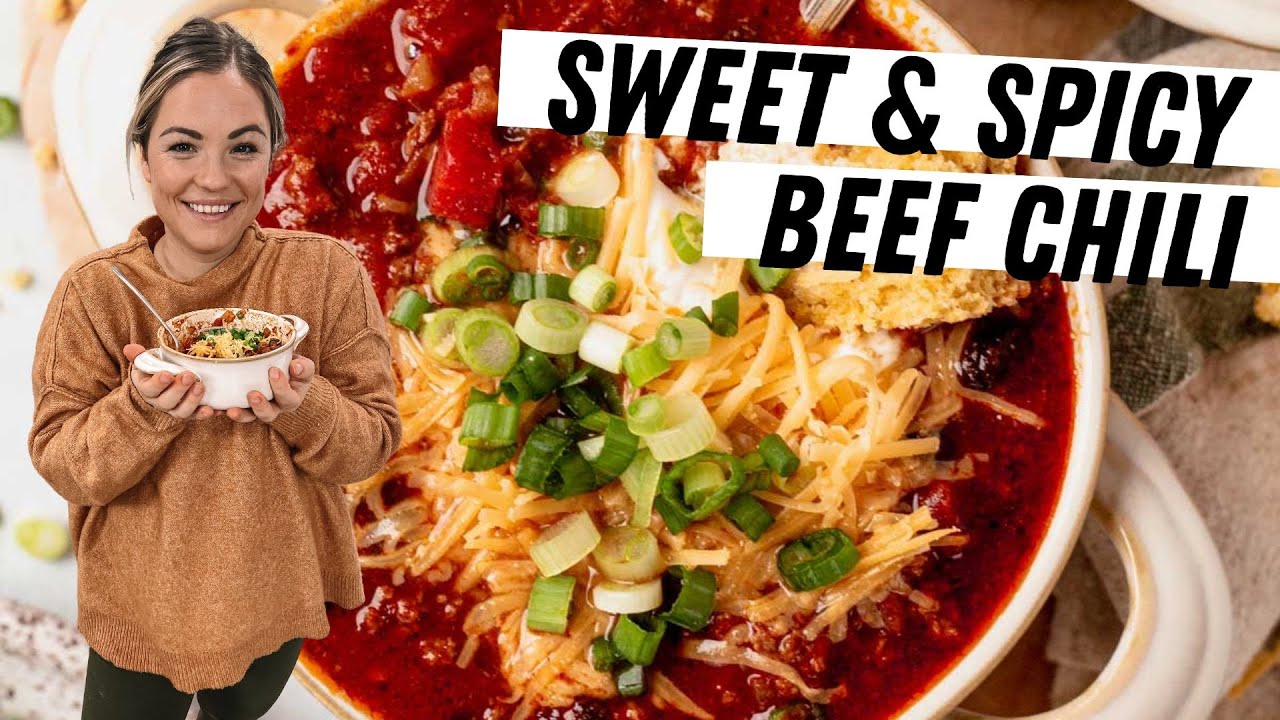 Sweet and Spicy Chili (My Husband's Recipe!!) Chili Chili