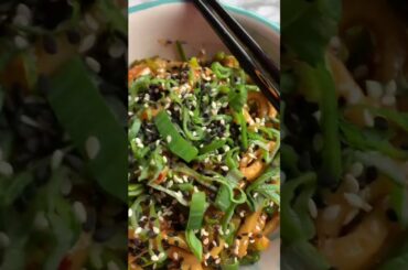 Chili Garlic Udon Noodles | Udon Nudeln #udonnoodles #chiligarlicnoodles #rezept #garlicnoodles