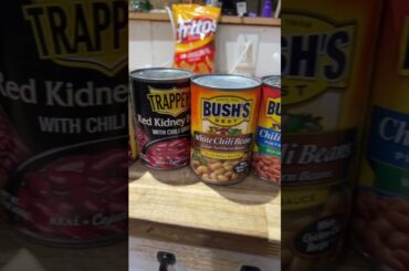 Meaty Chili Recipe in under a minute #shorts #cooking