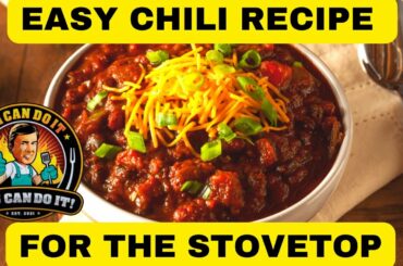 SIMPLE EASY CHILI RECIPE STOVETOP, SIMPLE CHILI, ANYONE CAN DO IT CHILI, STOVETOP CHILI, EASY AS PIE