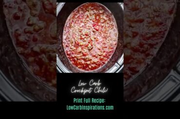 White Chicken Chili is a POPULAR recipe!  Recipes from LowCarbInspirations.com