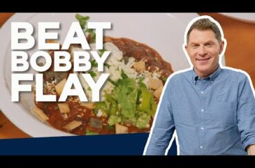 Bobby Flay Makes Vegetarian Chili | Beat Bobby Flay | Food Network