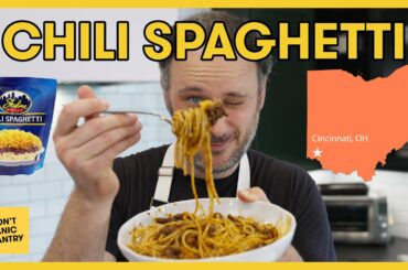 Chili Spaghetti Battle: Skyline Microwave vs. Homemade (Featuring Kevin Bludso's Hot Dog Chili)