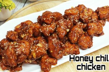 Honey chilli chicken|crispy honey chicken| Easy chicken starter