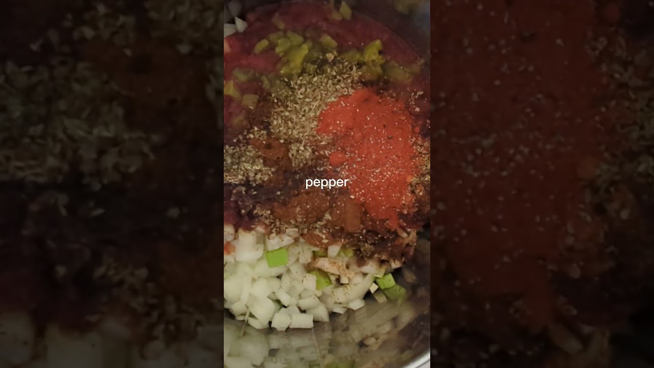 Three Beans Chili Instant Pot Recipe using dried beans, no soak! 