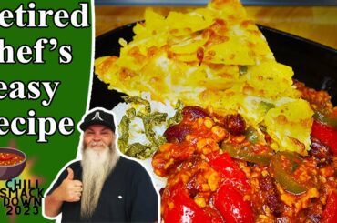 My Chicken Chili & Cheesy Corn Chip Wedge Recipe. Step by Step. #ChiliSmackDown2023