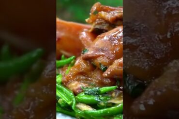 Chili pork feet recipe #pork #ars #foodlover