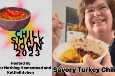 Vintage recipe-Crockpot Turkey chili  #ChiliSmackdown2023