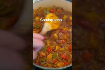 Quick and Easy Chili Recipe Coming Soon .. #education #food #cooking #recipe #yummy #diy #recipes