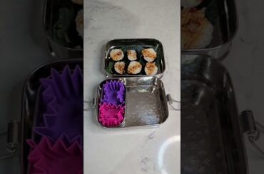 CHILI CHEESE KIMBAP! Sushi thing linked below #bentobox #lunchbox #momlife #asianfood #sisters