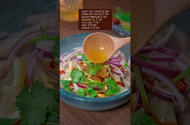 EASY SOUR & SPICY CHICKEN FEET SALAD RECIPE #recipe #chickenfeet #chinesefood #cooking #spicyfood