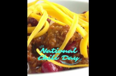 National Chili Day