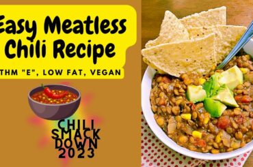 Easy Lentil Chili, Chili Smackdown 2023