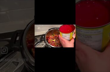 How I do Instant Pot Chili. This is my latest video!  francineshuen #chili #instantpot