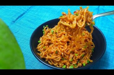Korean Style Maggi | Korean Style Maggi Recipe | Chili Garlic Maggi | Viral Recipe | Maggi | Shorts